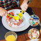 Couverts ludiques pour enfants avec design de construction