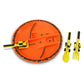 Couverts enfant bulldozer en plastique alimentaire sans BPA