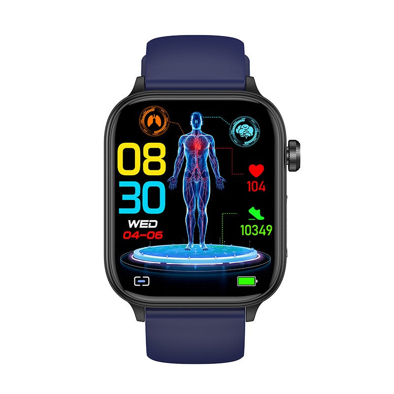 Interface de la montre avec contrôle de température corporelle