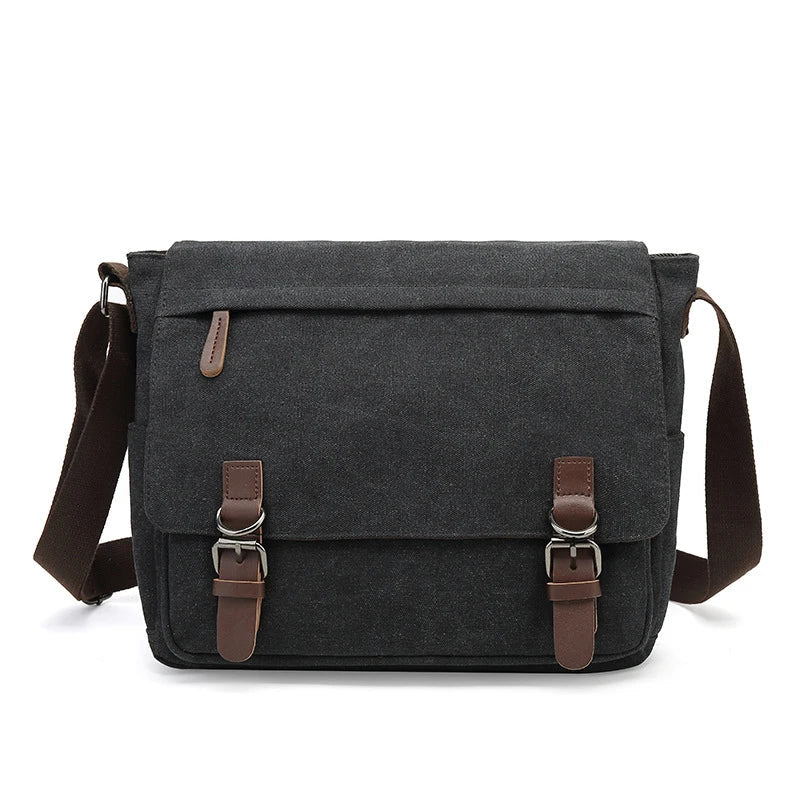 Vue latérale du sac montrant la bandoulière ajustable