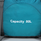 Sac à dos ouvert révélant un compartiment spacieux