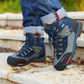 Vue arrière de la chaussure montrant le talon renforcé