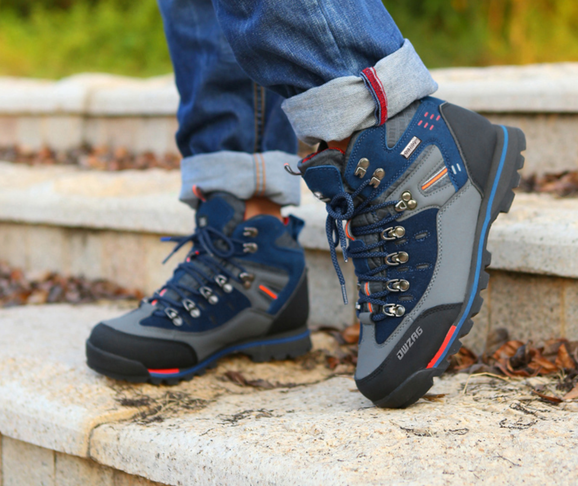 Vue arrière de la chaussure montrant le talon renforcé