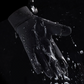 Gants thermiques noirs avec paumes texturées pour meilleure adhérence
