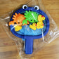 Ensemble de pêche pour enfants avec filet et animaux flottants