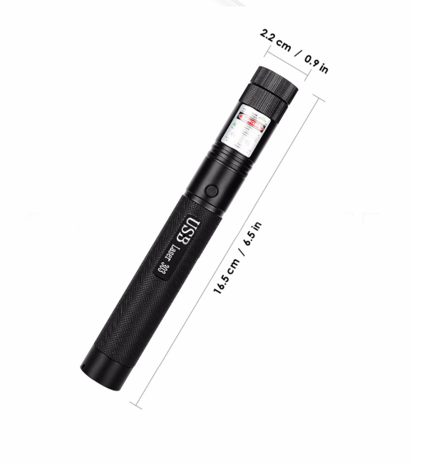 Bouton de mise au point du pointeur laser pour réglage précis
