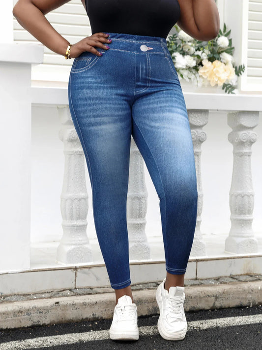 Jeggings élégants et confortables pour un usage quotidien, coupe ajustée
