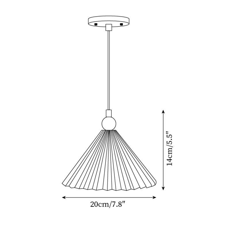 Lampe suspendue dans un salon moderne et épuré
