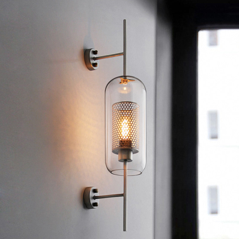 Applique murale illuminant un mur d'accent