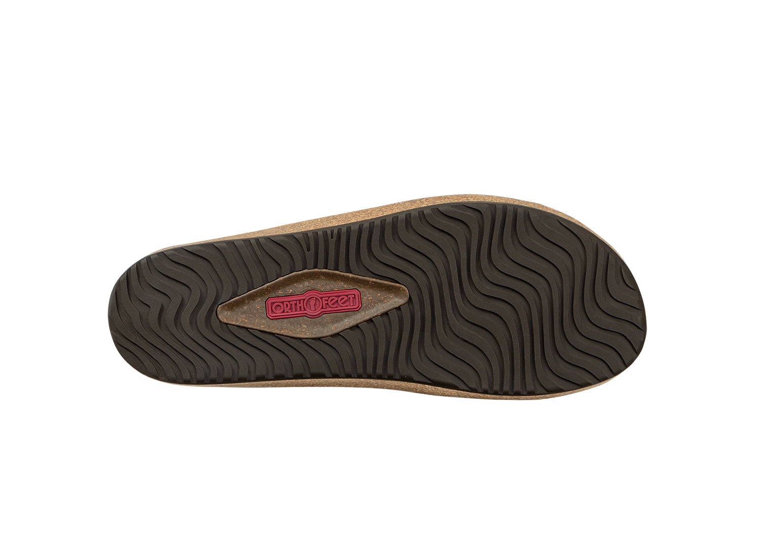 Pantoufles ajustables montrant le système de soutien Ortho-Cushion™