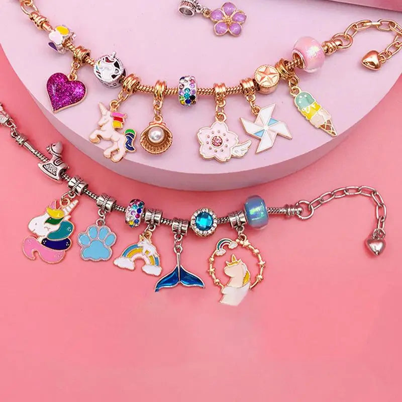 Collection de charmes pour personnalisation de bijoux