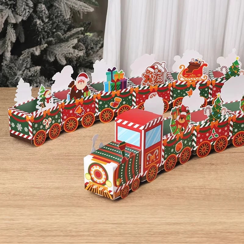 Ensemble de 24 boîtes colorées pour calendrier de l'Avent