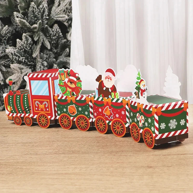 Boîtes de l'Avent avec motifs festifs pour enfants