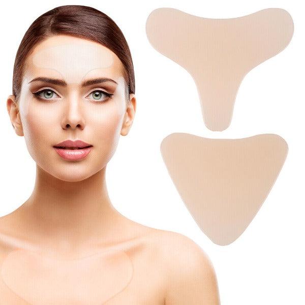 Patch en silicone pour décolleté sur peau nue