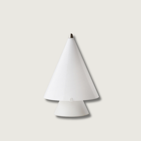 Vue d'ensemble de la lampe avec ses dimensions compactes