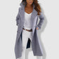 Manteau long en laine, silhouette élégante et flatteuse