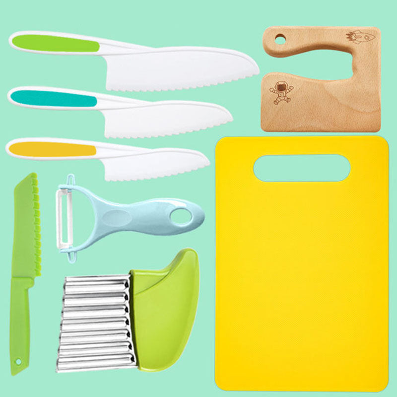 Ustensiles de cuisine pour enfants, matériaux sans BPA, couleurs vives