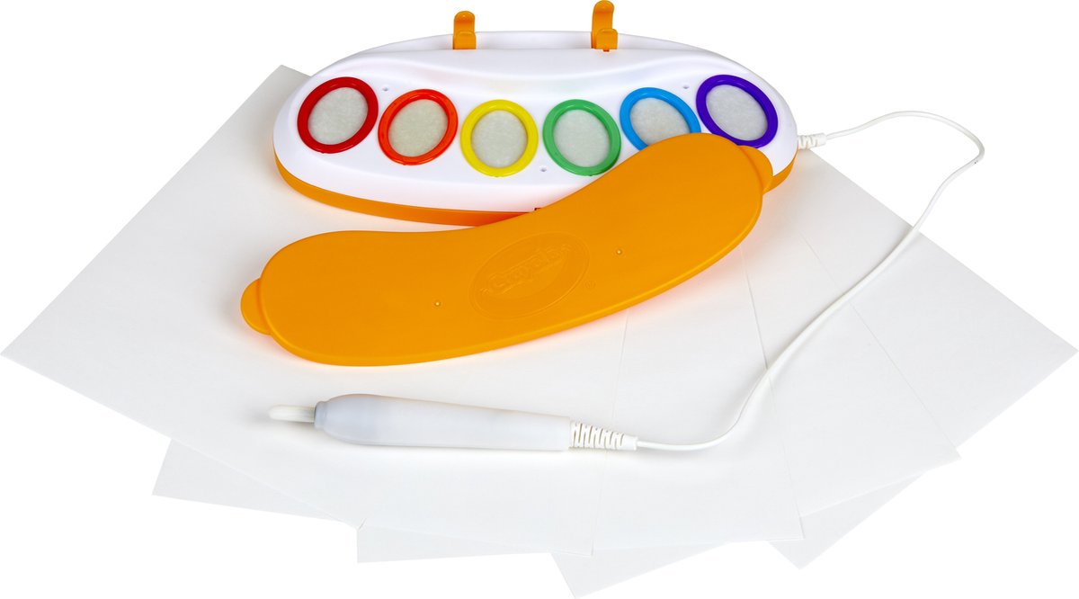 Kit de peinture sans tache avec pinceau intelligent allumé