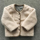 Veste réversible enfant, intérieur peluche visible