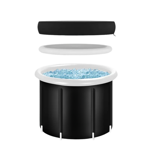 Piscine de récupération froide montrée en configuration complète