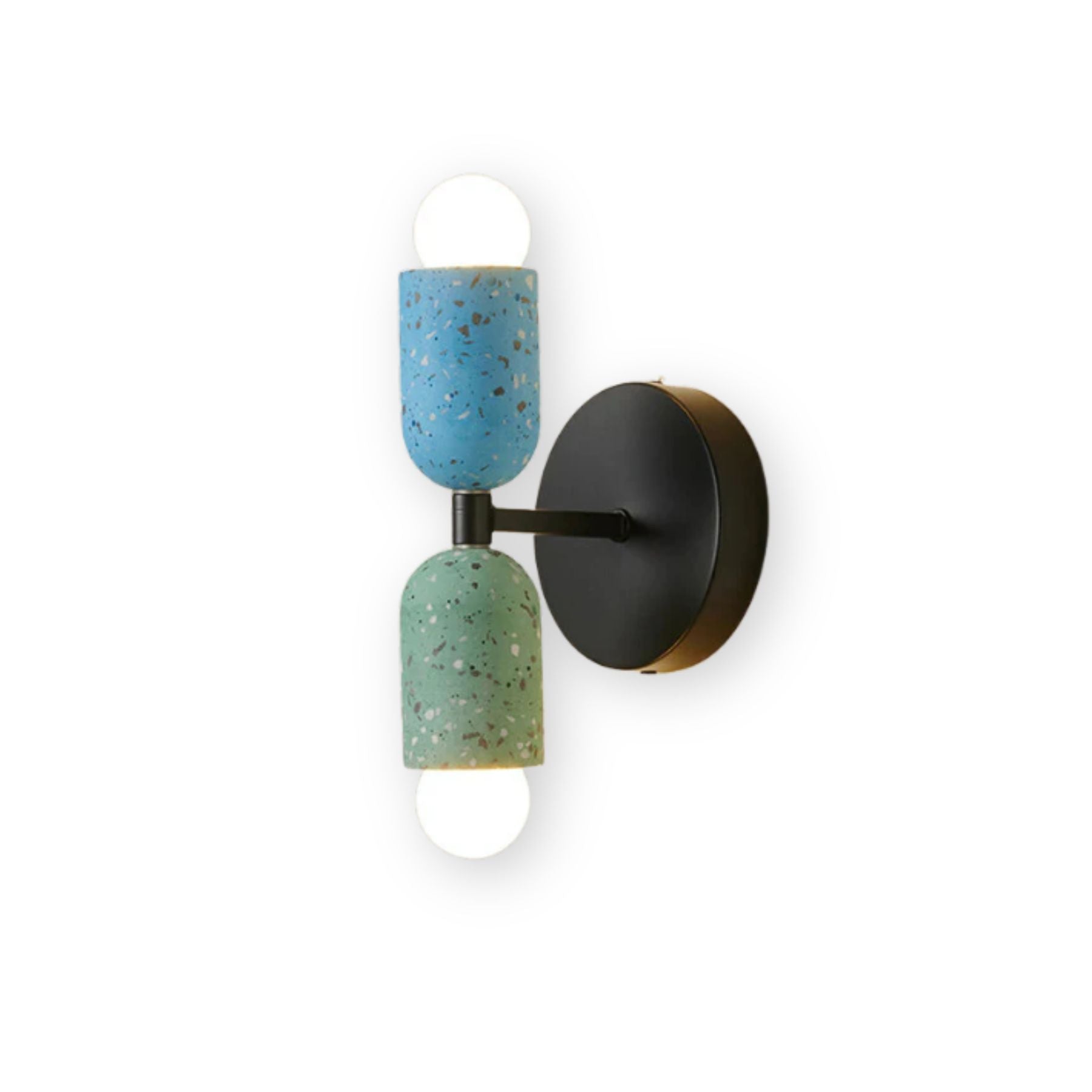 Applique murale en fer avec design coloré et moderne