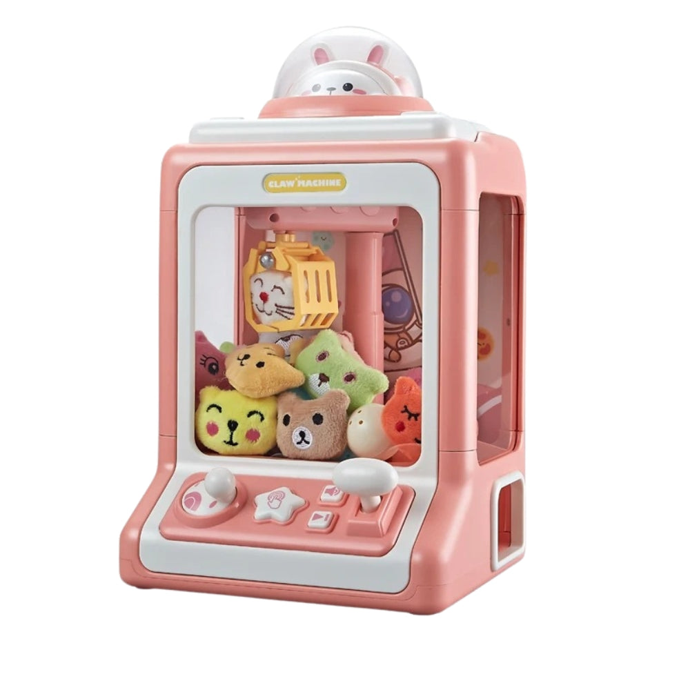 Mini machine à pince avec lumières colorées et télécommande