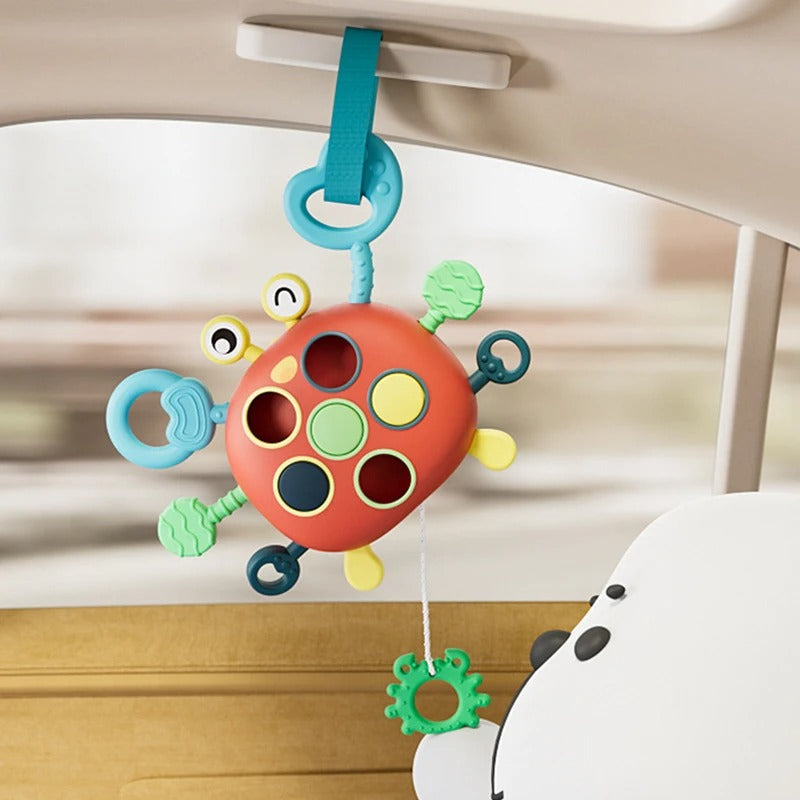 Cordons interactifs du jouet crabe avec extrémités distinctes