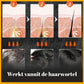 Barre de shampooing montrée avec des cheveux gris