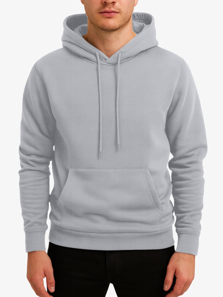 Vue arrière d'un hoodie montrant la coupe ajustée