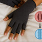 Gants de compression gris pour soulager la douleur des mains