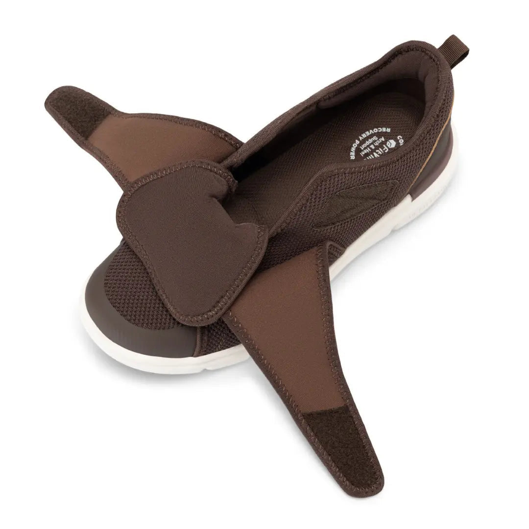 Mocassins extra larges en maille aérée pour hommes