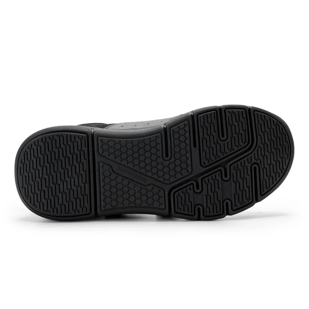 Fermeture Velcro ajustable sur chaussures orthopédiques