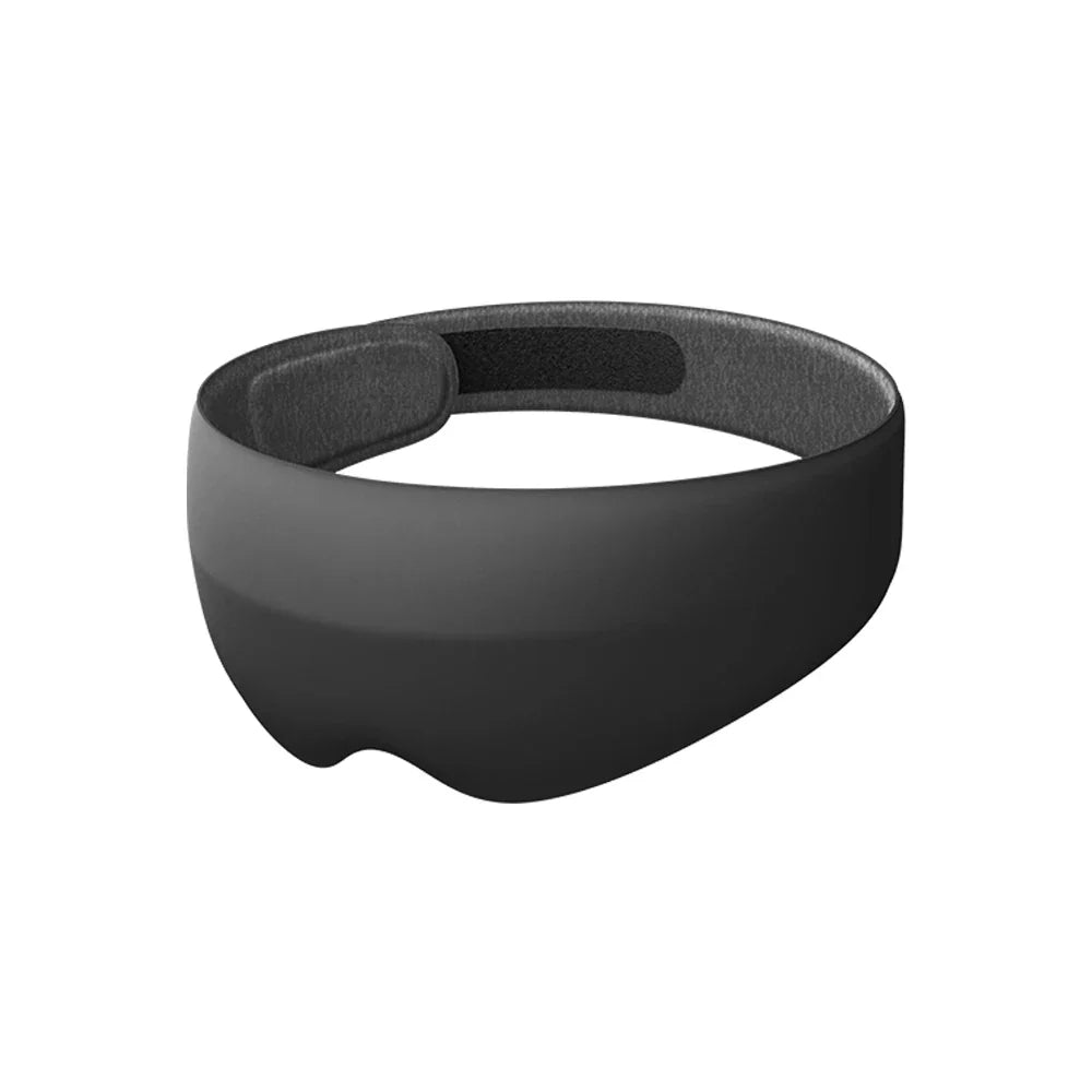 Masque de sommeil noir bloquant la lumière pour relaxation