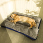 Lit orthopédique pour chien avec mousse de soutien et polaire douce