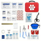 Trousse compacte avec accessoires pour soins d'urgence