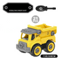Camion jouet en plastique avec accessoires de construction