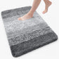 Tapis noir antidérapant, idéal pour zones humides