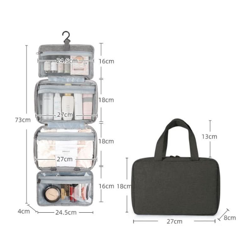 Organisateur de maquillage avec options de couleur variées