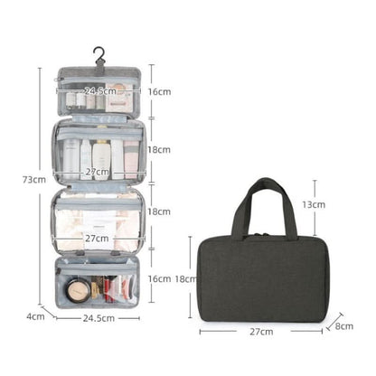 Organisateur de maquillage avec options de couleur variées