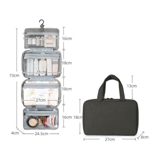 Organisateur de maquillage avec options de couleur variées