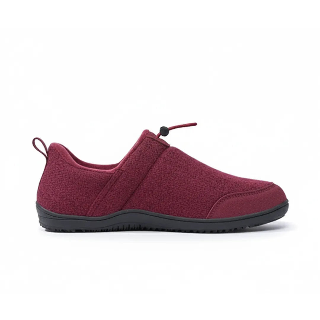 Chaussons légers pour femmes sur fond blanc