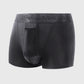 Vue rapprochée des boxers en coton avec ceinture élastique