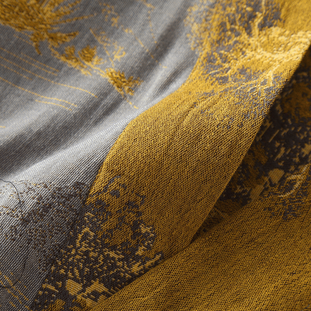 Kimono de bain avec manches longues et coupe rétro