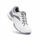 Chaussures de tennis montrant la semelle adhérente et durable