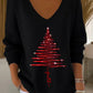 Pull de Noël tricoté, parfait pour les journées froides