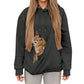 Hoodie avec capuche, poche visible et manches longues