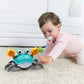 Crabe jouet interactif, parfait pour encourager le rampement