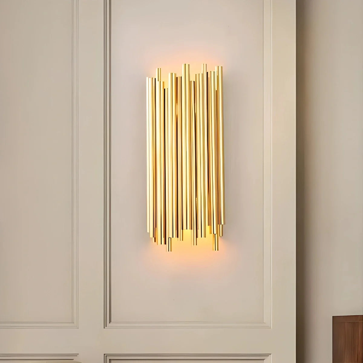 Éclairage d'ambiance moderne avec applique murale en cristal