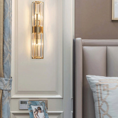 Vue de côté de l'applique murale moderne