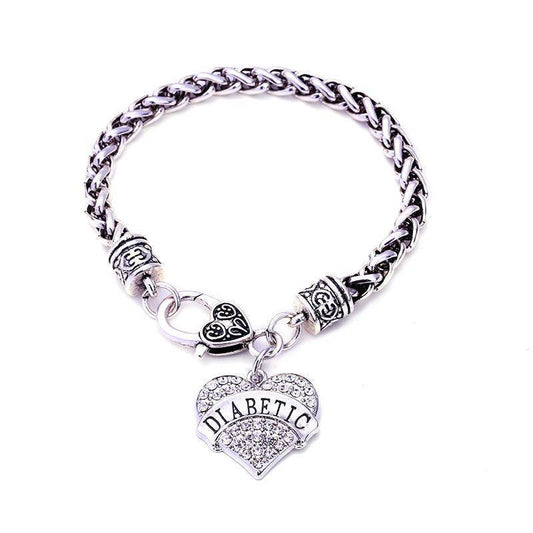 Montre-bracelet élégante pour identification médicale féminine